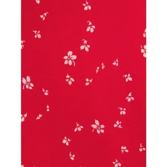 💕REFORMATION💕 Talleen Dress ~ Fresno Red Floral Print 4 NWT